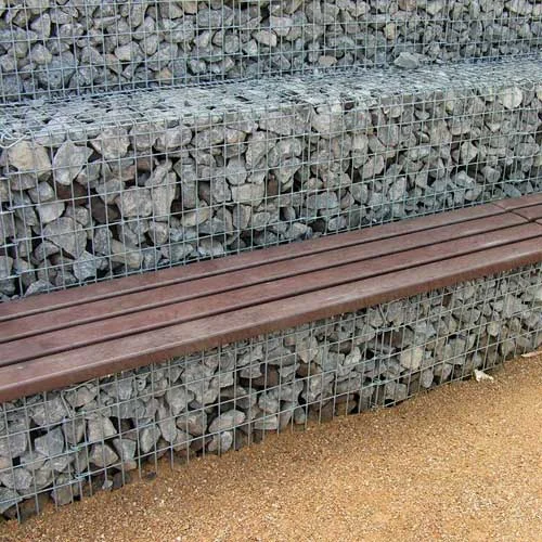 Lattes pour bancs publics en plastique recyclé de différentes couleurs